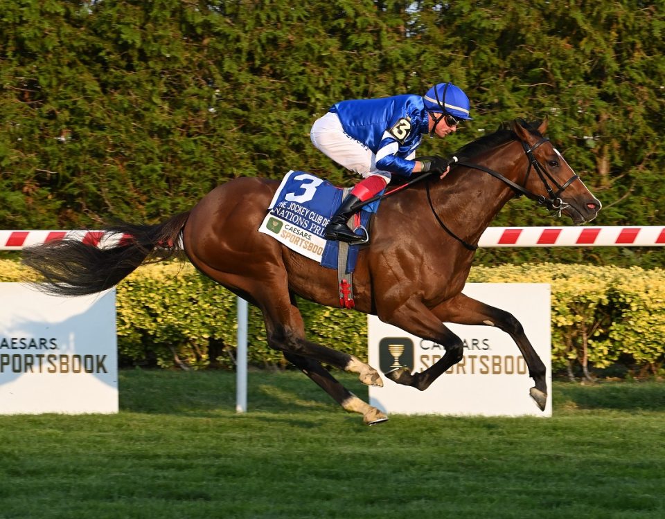 Nations Pride - Jockey Club Derby Invitational - Susie Raisher - Coglianese Photo