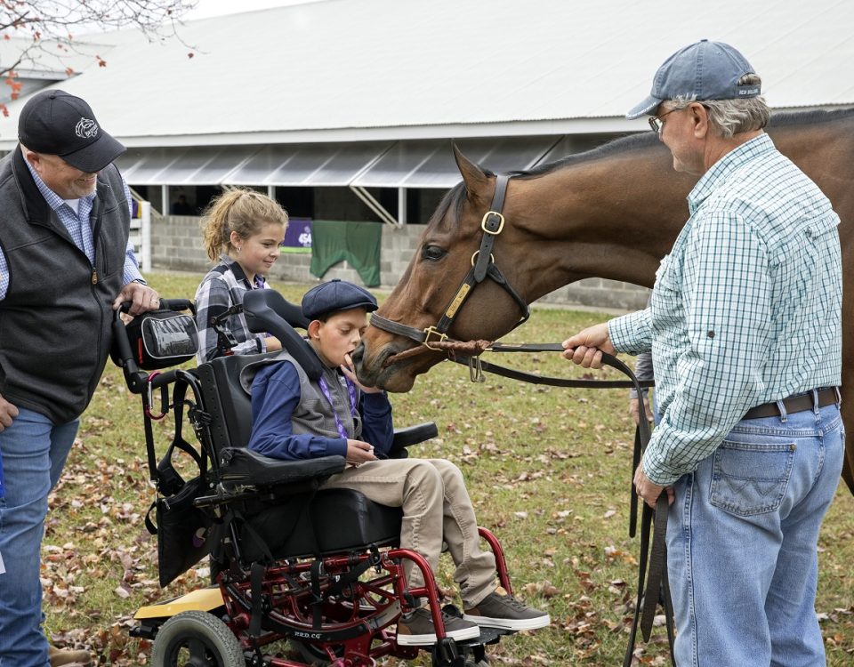 Cody Dorman, Bill Mott & Cody's Wish - Barbara D. Livingston