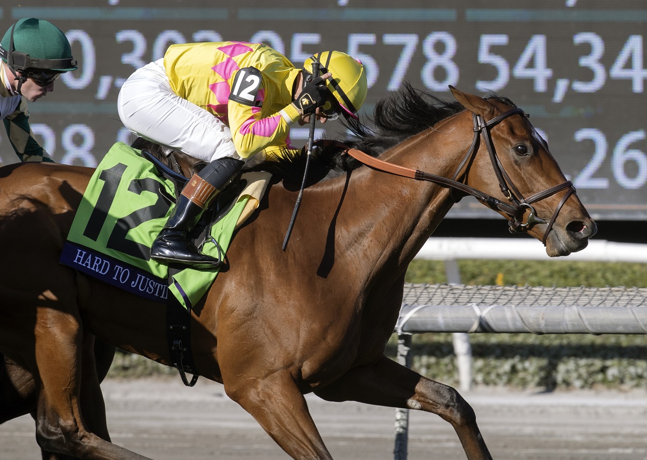 Hard To Justify Dura De Vencer En La Breeders’ Cup Juvenile Fillies ...