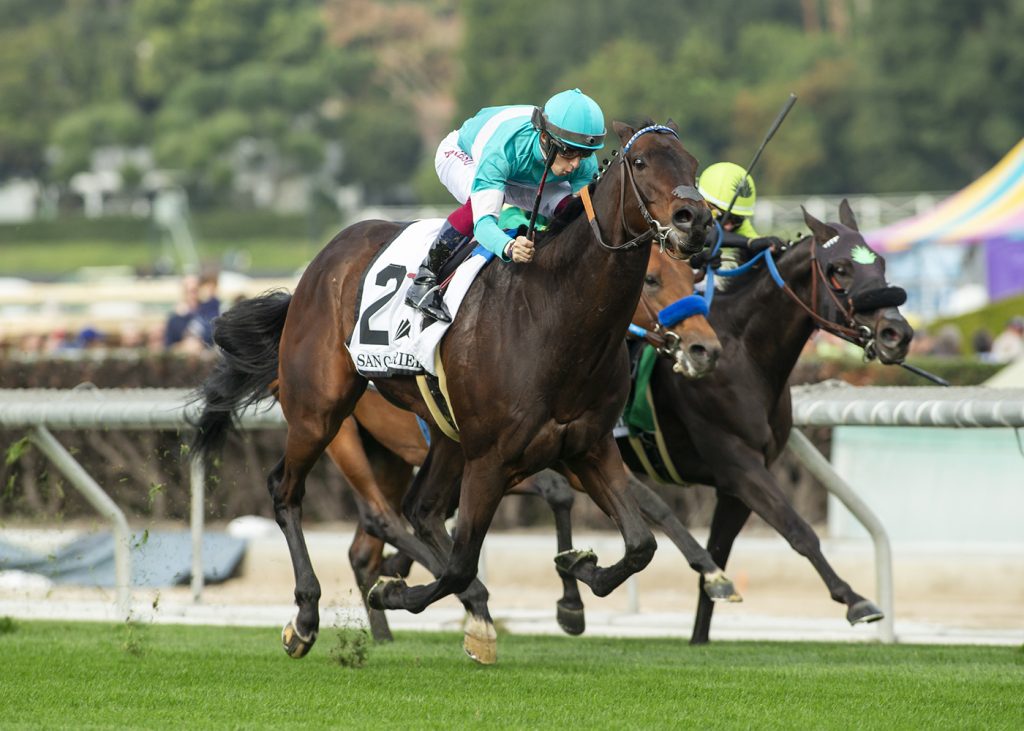 Easter (Fr) - Grade II $200,000 San Gabriel Stakes - Santa Anita Park, Arcadia, CA. ©Benoit Photo