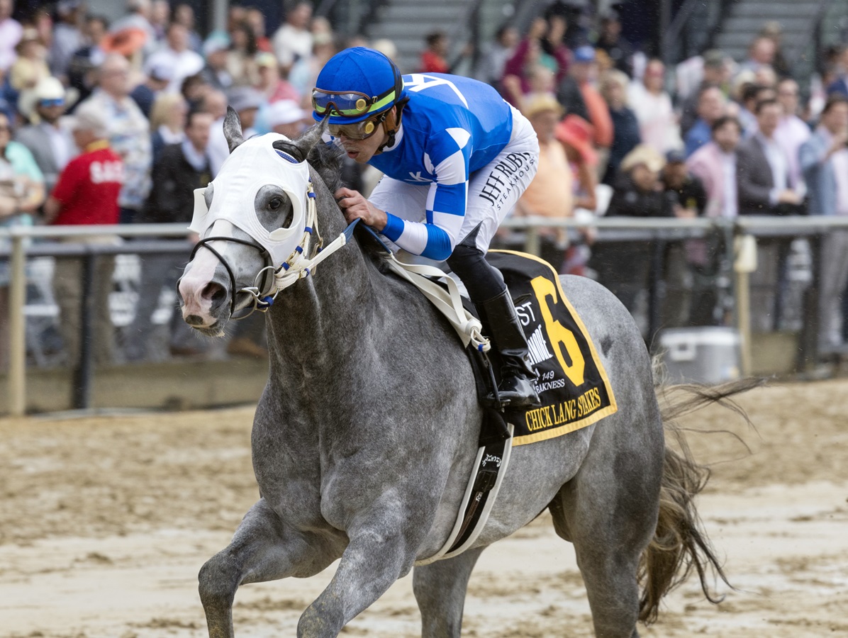 Triunfo inobjetable de Frost Free en el Chick Lang Stakes DRF en Español