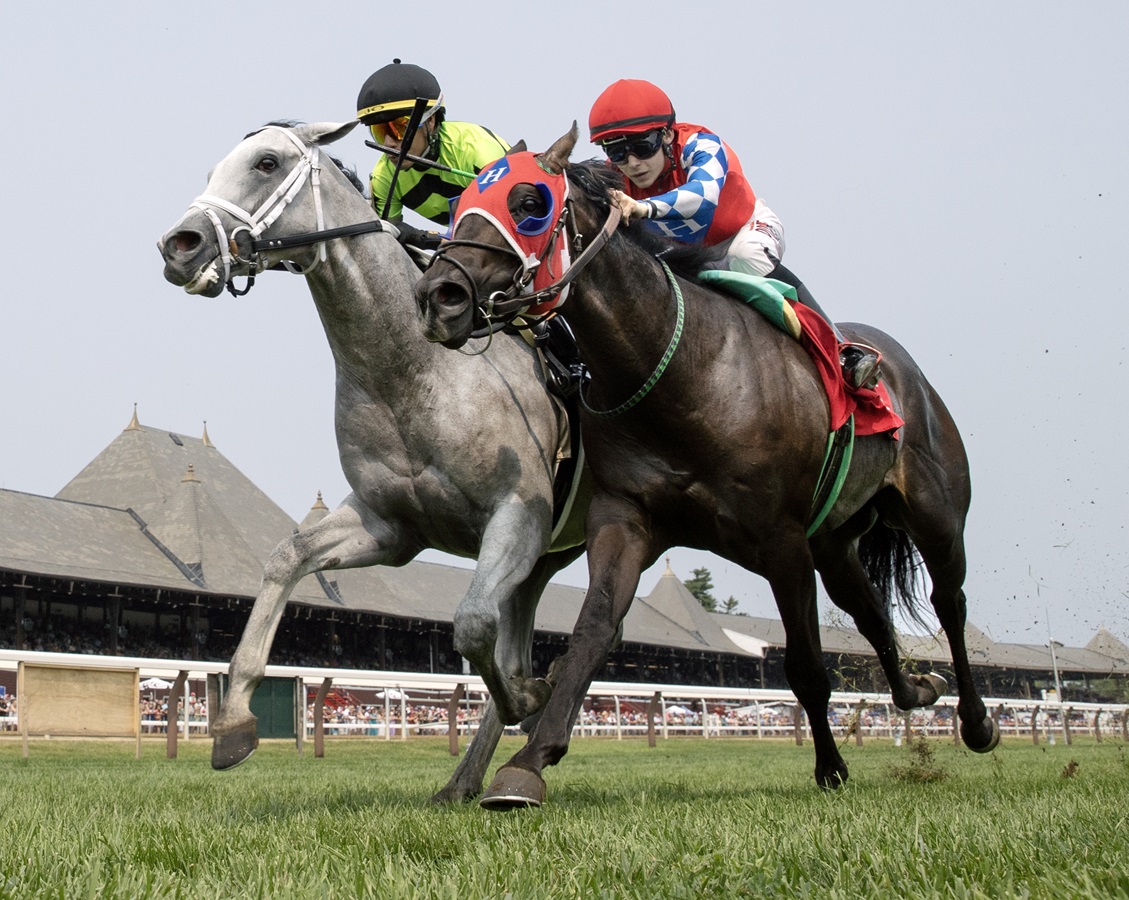 ¡A sangre y fuego! Así se resolvió el Skidmore Stakes en Saratoga DRF