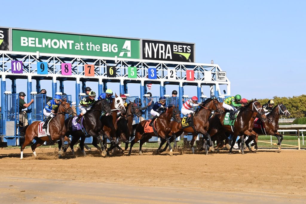 Belmont at the Big A Start - Coglianese Photo