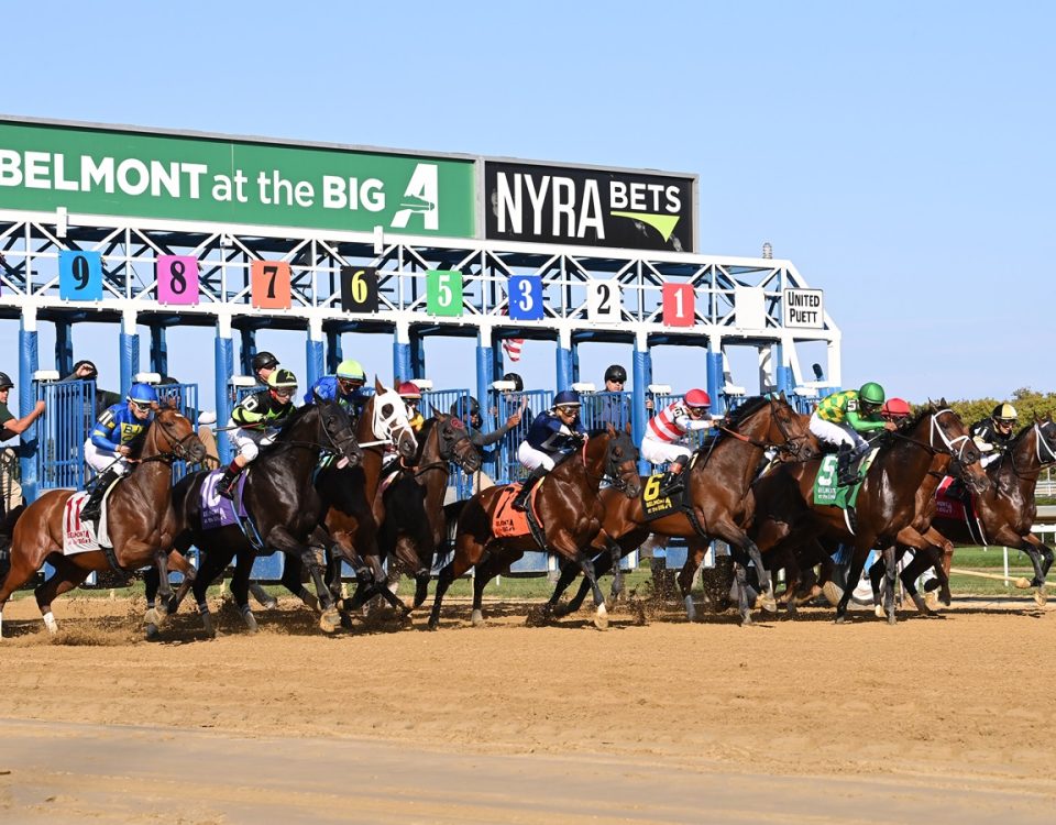 Belmont at the Big A Start - Coglianese Photo