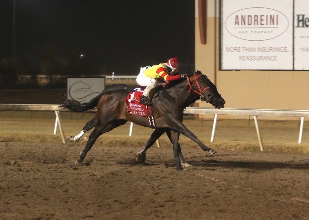 Coal Battle - Remington Springboard Mile - Dustin Orona Photography/Remington Park