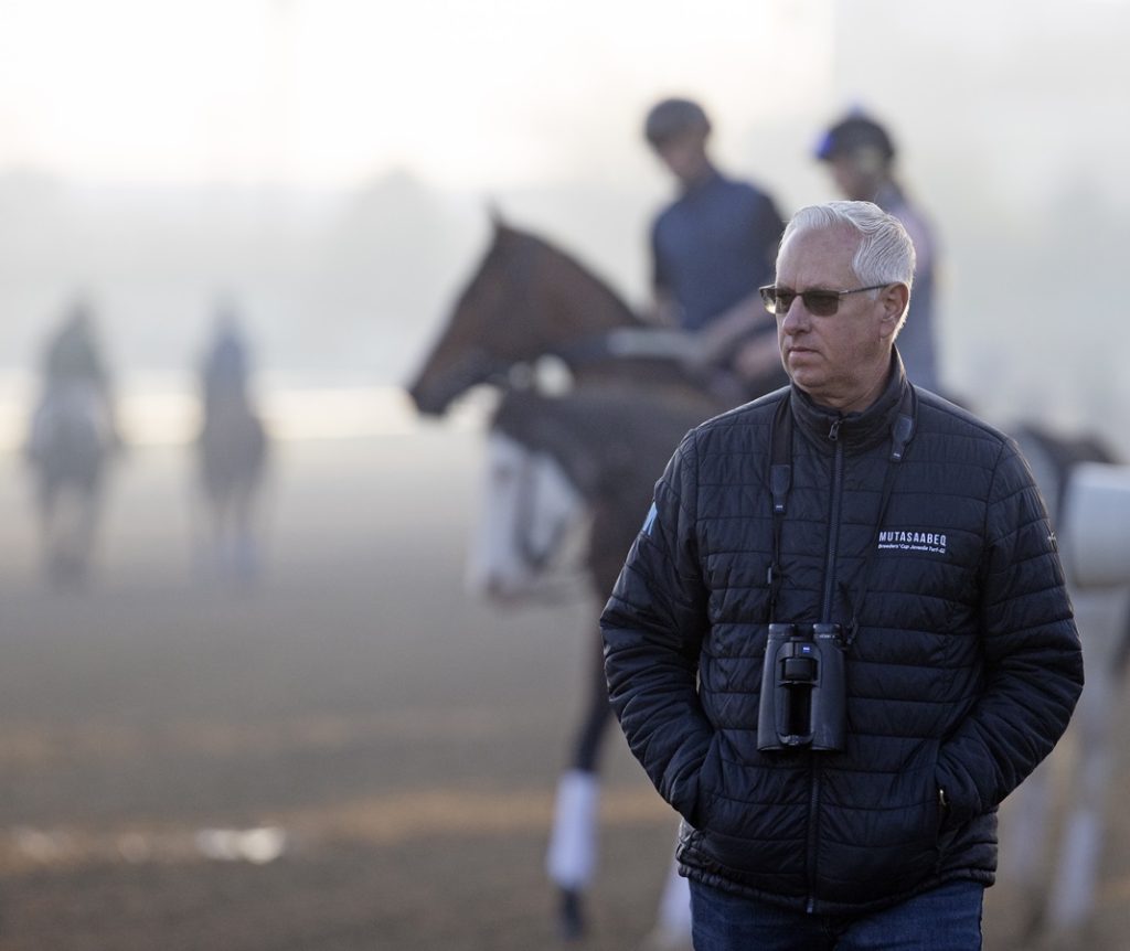 Todd Pletcher - DRF Barbara Livingston