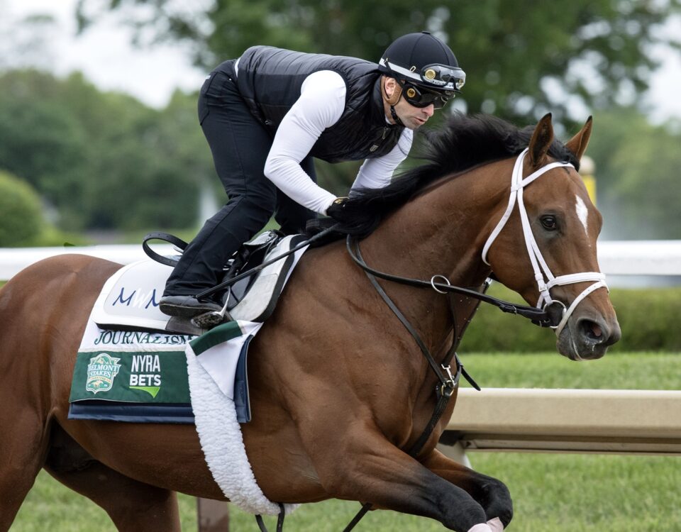 Journalism en Saratoga - Foto: Barbara D. Livingston / Daily Racing Form