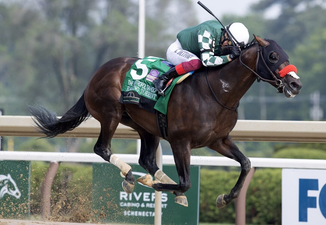 Raging Torrent - Met Mile G1 - Barbara D. Livingston - Daily Racing Form