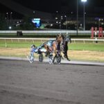 Madden Oaks - Meadowlands Pace - Jessica Hallett/DRF Harness photo