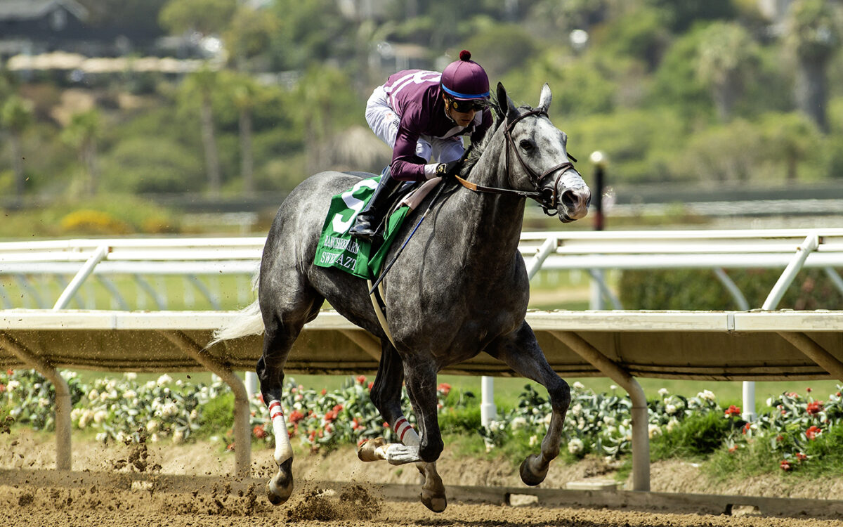 Sweet Azteca - Grade III $100,000 Rancho Bernardo Handicap - Del Mar, CA. - Benoit Photo
