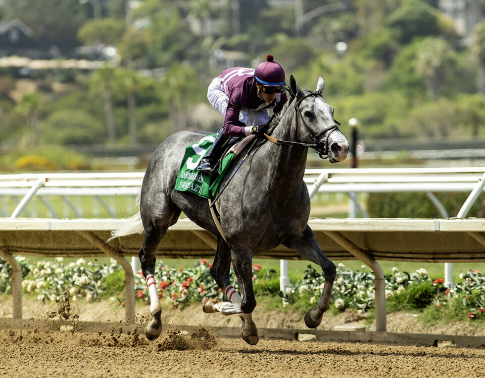 Sweet Azteca - Grade III $100,000 Rancho Bernardo Handicap - Del Mar, CA. - Benoit Photo