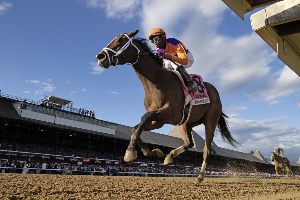 Tommy Jo - Spinaway G1 - Barbara D. Livingston - Daily Racing Form