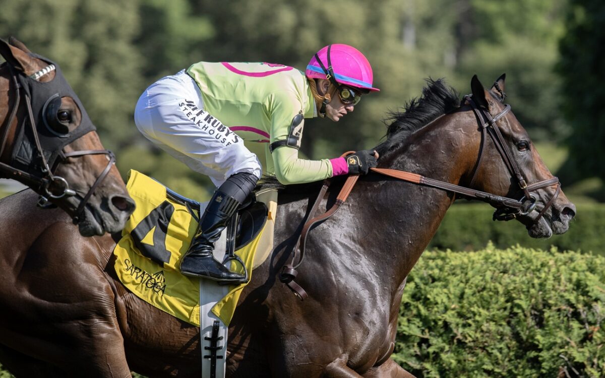 Flavien Prat ha sido suspendido. - Barbara D. Livingston - Daily Racing Form