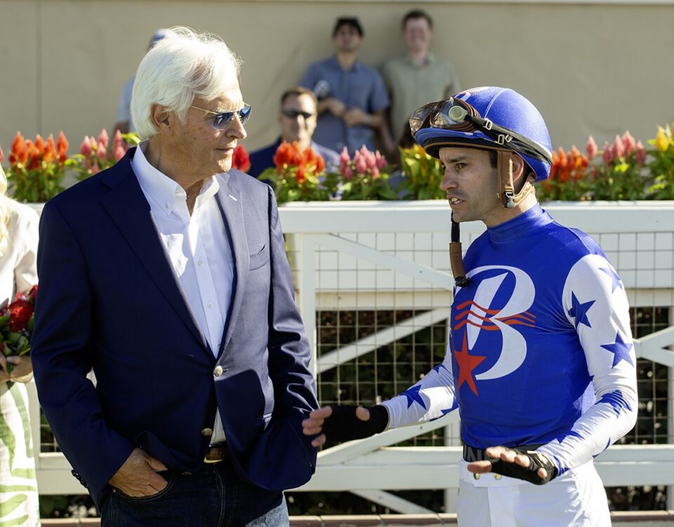 Bob Baffert y Flavien Prat - Benoit Photo - Del Mar