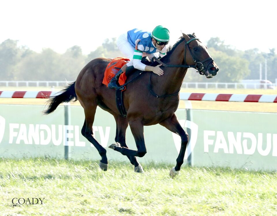 STREET BEAST - Global Tote Juvenile Mile - 14th Running - Kentucky Downs - Coady Photo - Keely Morales