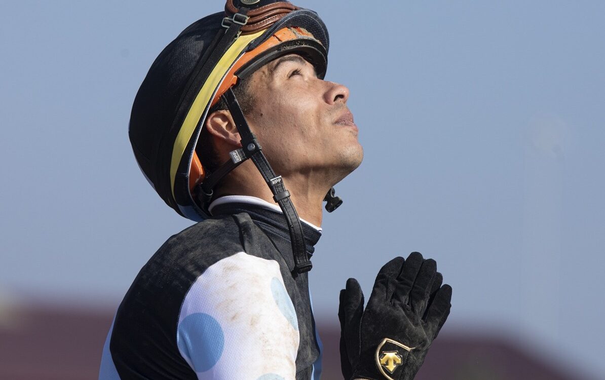 Jose Ortiz - Foto: Justin Lane - Daily Racing Form