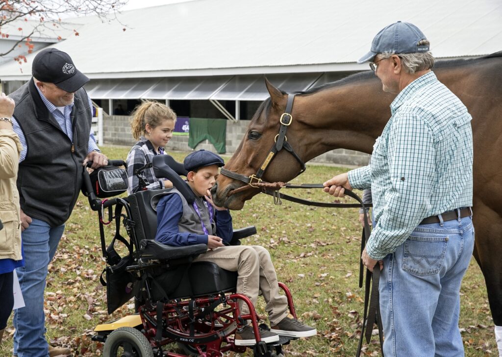 Cody's Wish - Cody Dorman - Bill Mott - Barbara Livingston photo - Daily Racing Form