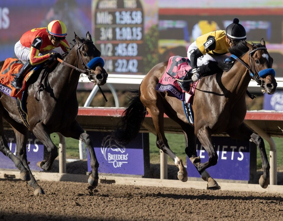 Super Corredora - BC Juvenile Fillies - Barbara D. Livingston - Daily Racing Form