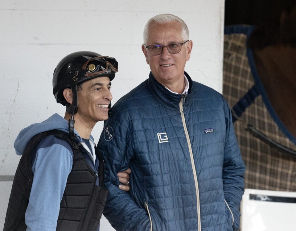 John Velazquez y Todd Pletcher - Barbara D. Livingston - Daily Racing Form