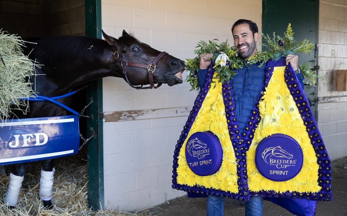 Jose Francisco D' Angelo y Bentornato - Barbara D. Livingston - Daily Racing Form