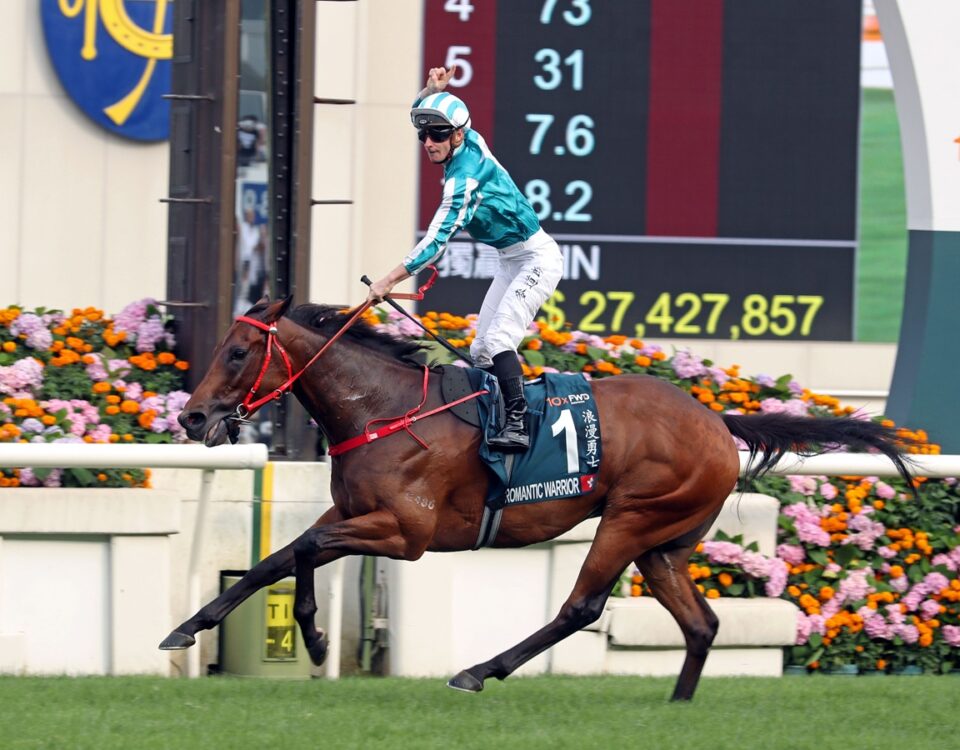 Romantic Warrior - Credit Hong Kong Jockey Club