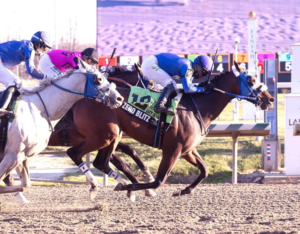Zero Blitz - City of Laurel Stakes - JIM McCUE / The Maryland Jockey Club