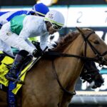 Ambaya - the Grade I, $300,000 American Oaks - Santa Anita Park, Arcadia CA. - © BENOIT PHOTO