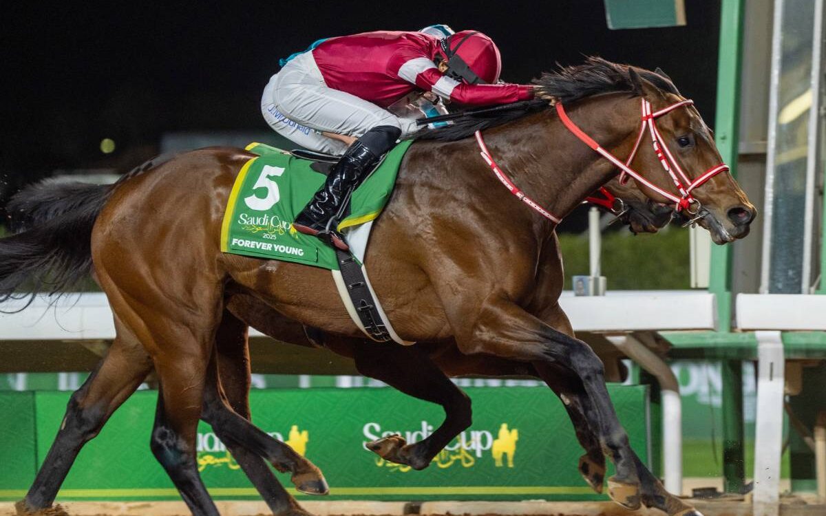 Forever Young - Saudi Cup - Mathea Kelley - Jockey Club of Saudi Arabia