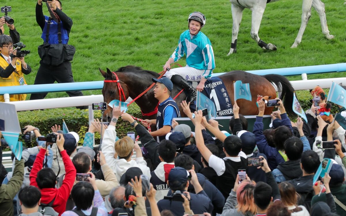Romantic Warrior - Hong Cup Cup G1 - Credit Hong Kong Jockey Club