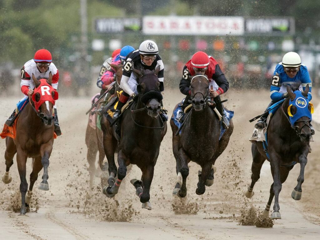 Saratoga action - Barbara D. Livingston - Daily Racing Form
