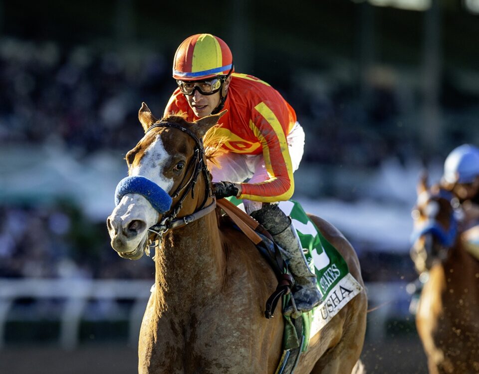 Usha - Grade I $300,000 La Brea Stakes - Benoit Photo