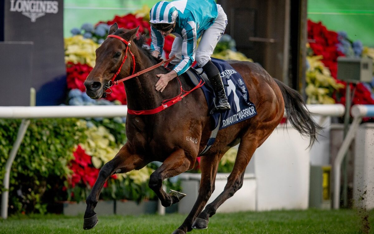 Romantic Warrior - Hong Cup Cup G1 - Credit Hong Kong Jockey Club