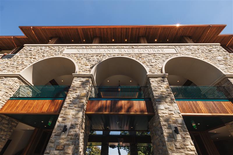 Keeneland East Entrance Paddock - Keeneland Racing