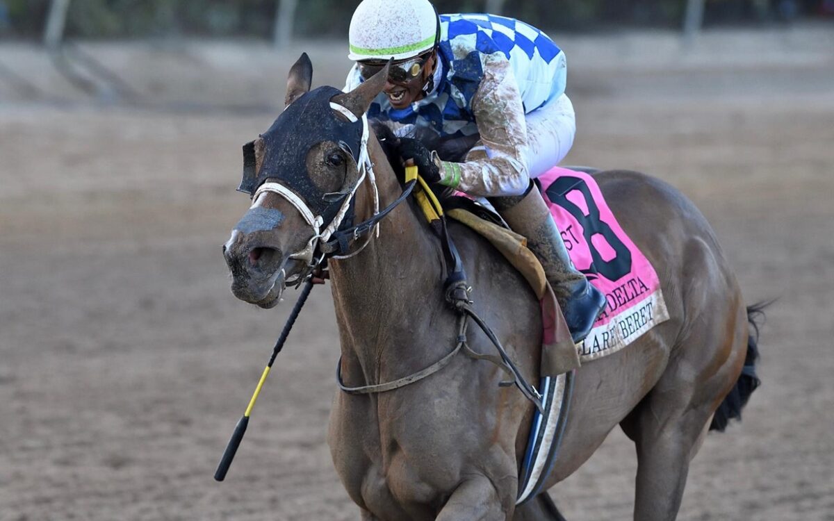 Claret Beret - Royal Delta Stakes G3 - Ryan Thompson - Coglianese Photo