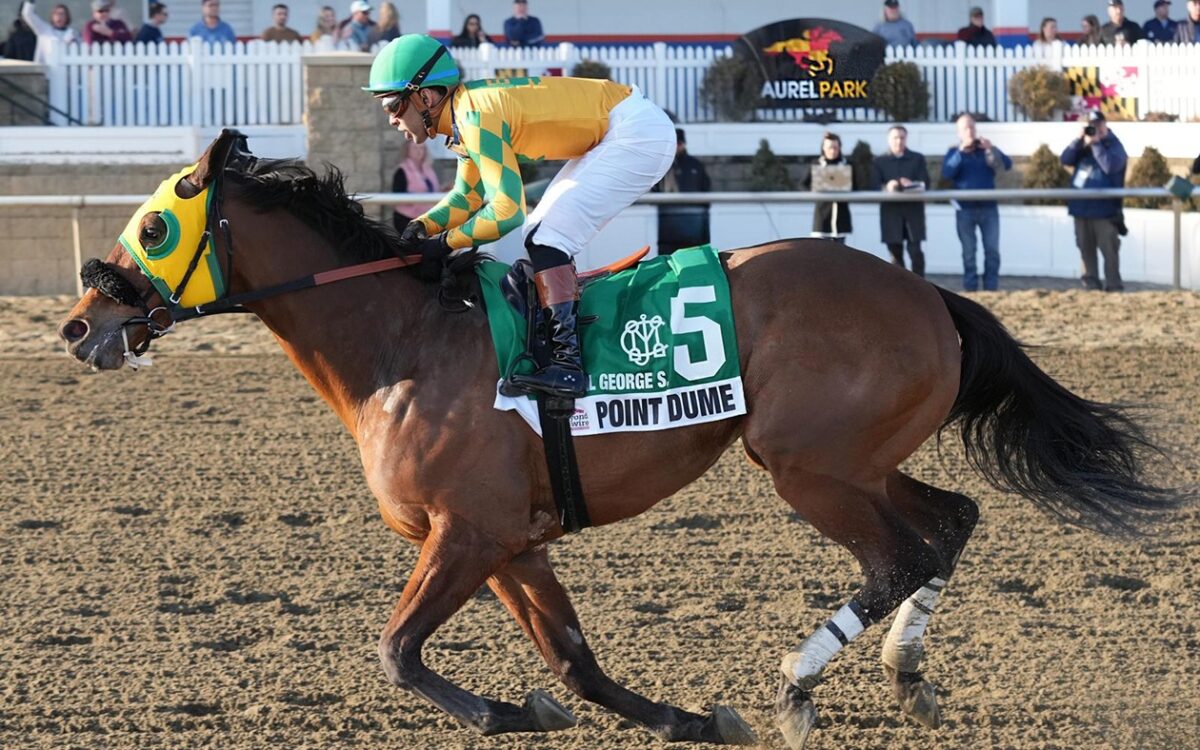 POINT DUME - General George Stakes - Laurel Park - Photo: Jeffrey Snyder f/ The Maryland Jockey Club