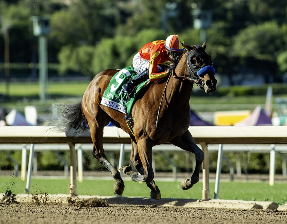 Forced Entry - Grade III, $100,000 Santa Ysabel Stakes, - BENOIT PHOTO