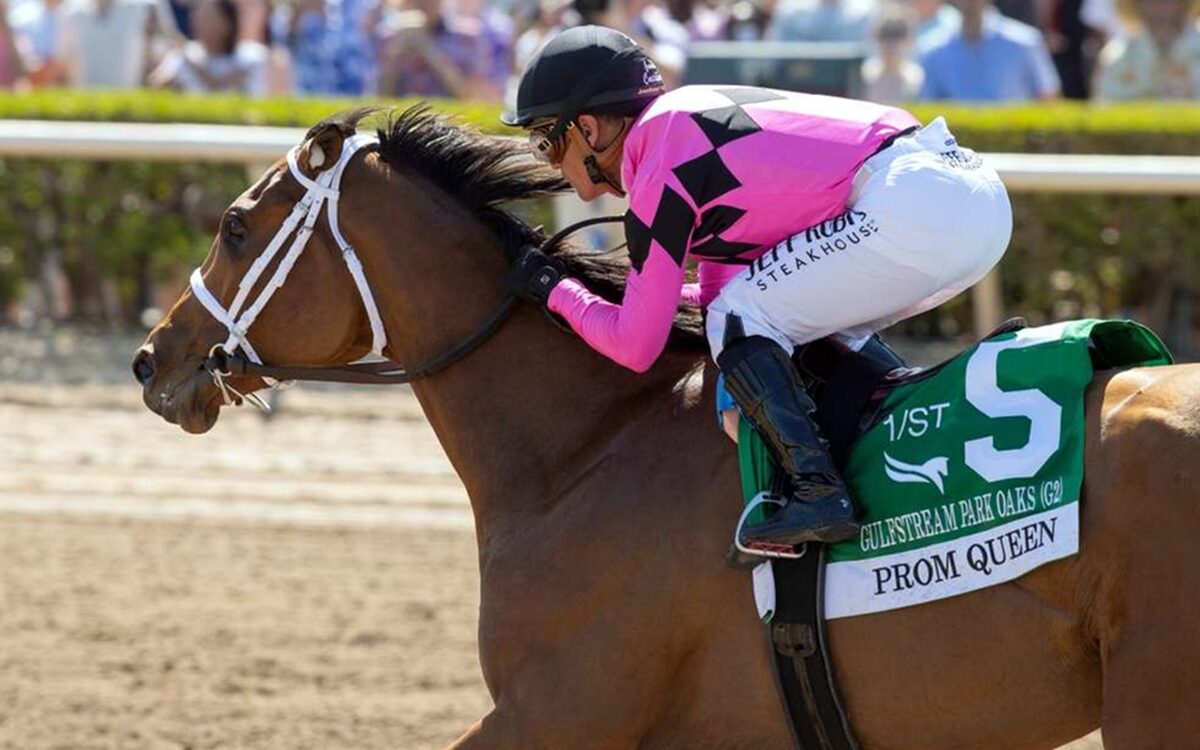 Prom Queen - Gulfstream Park Oaks G2 - Barbara D. Livingston - Daily Racing Form