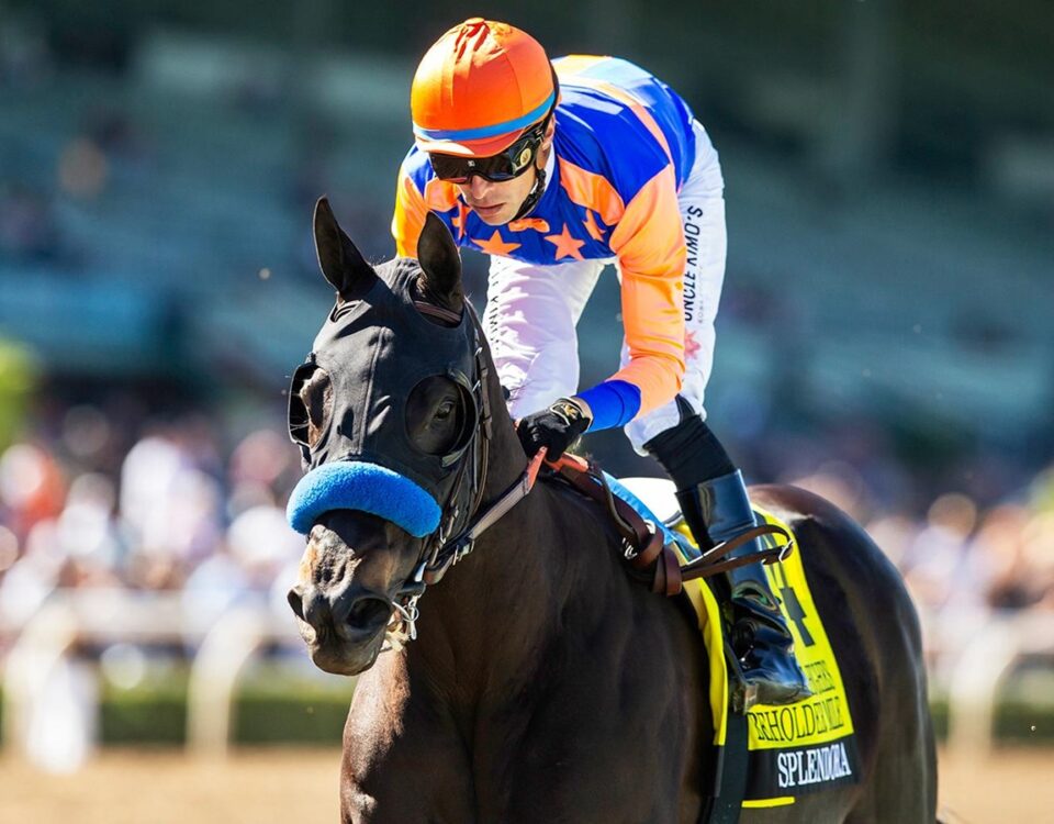 Splendora - Beholder Mile Stakes G1 - Santa Anita Park - Benoit Photo