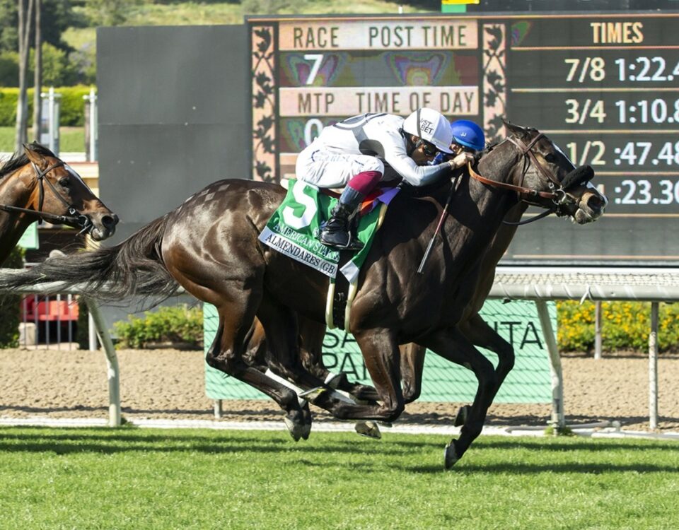 Almendares - American Stakes G3 - Santa Anita Park - Benoit Photo