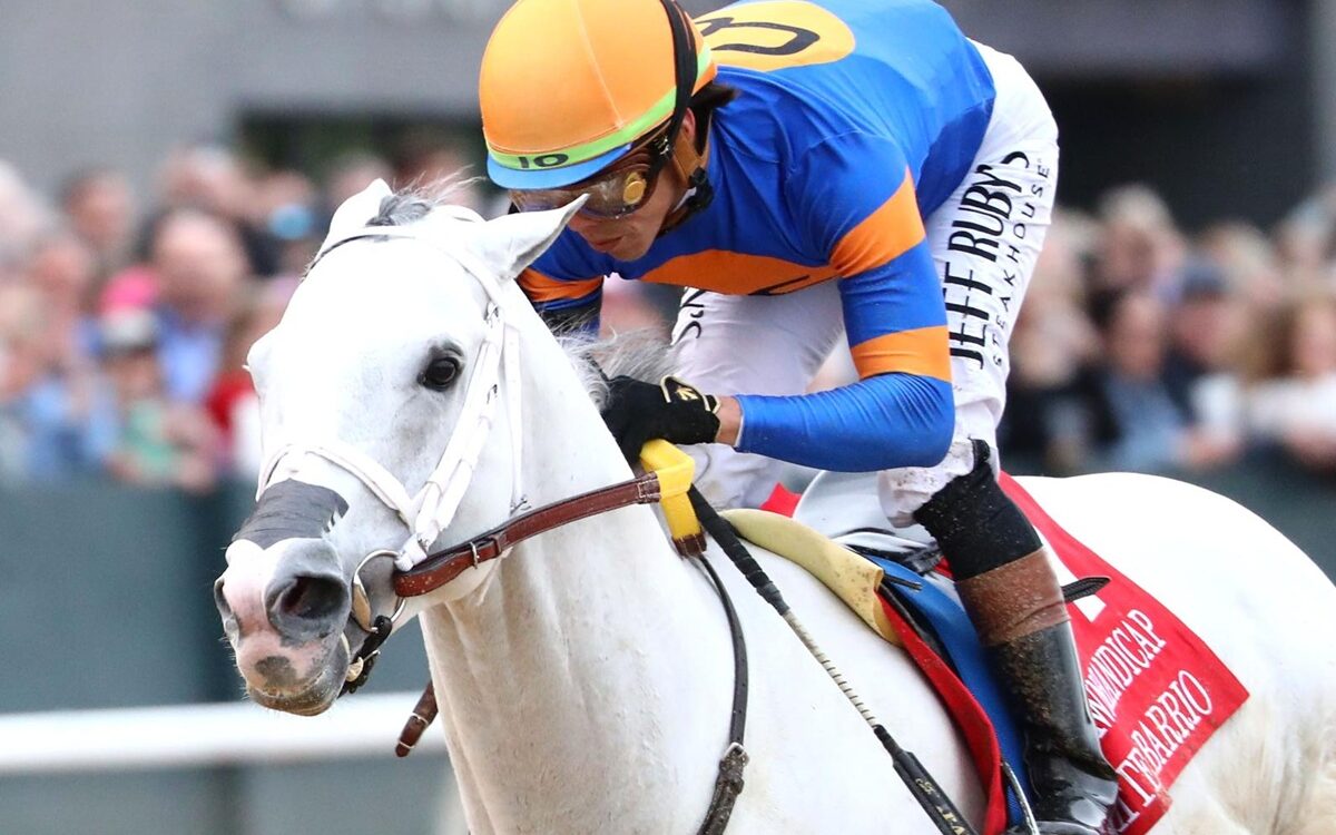 White Abarrio - Oaklawn Handicap G2 - Coady Media