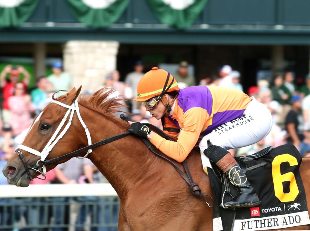 Further Ado (Beyer 106) - Toyota Blue Grass G1 - Keeneland - Coady Media USA