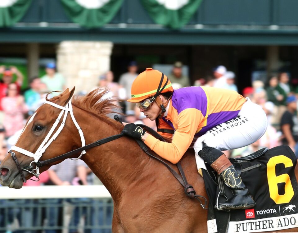 Further Ado (Beyer 106) - Toyota Blue Grass G1 - Keeneland - Coady Media USA