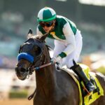 Mohaven con Emisael Jaramillo - Melair Stakes - Santa Anita Park - Benoit Photo