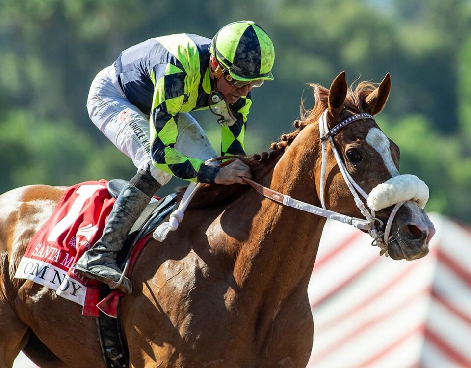 Om N Joy - Santa Margarita Stakes G2 - Santa Anita Park - Benoit Photo