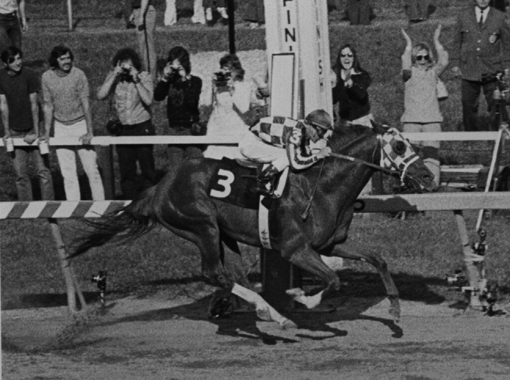 Secretariat - Preakness-RW. Daily Racing Form