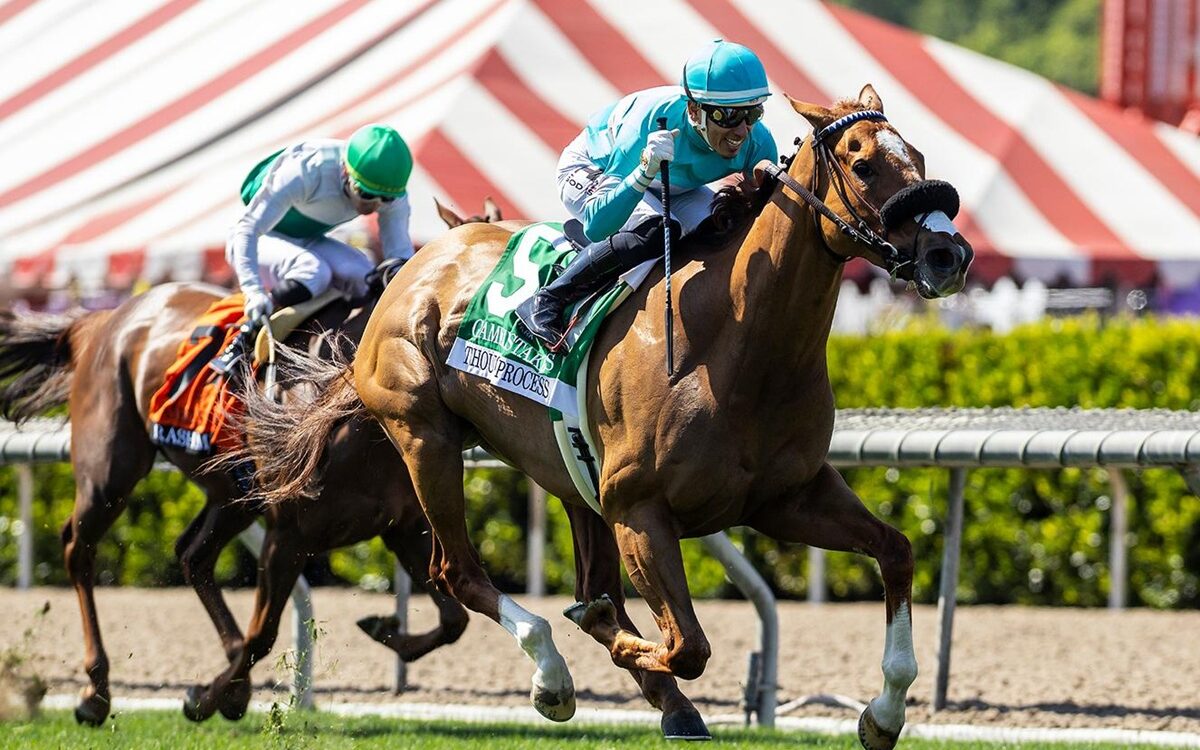 Thought Process - Gamely Stakes G1 - Santa Anita Park - Benoit Photo
