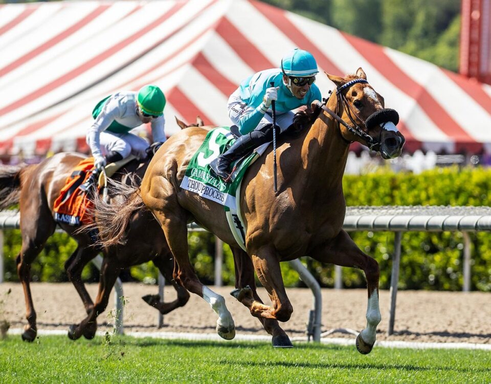 Thought Process - Gamely Stakes G1 - Santa Anita Park - Benoit Photo