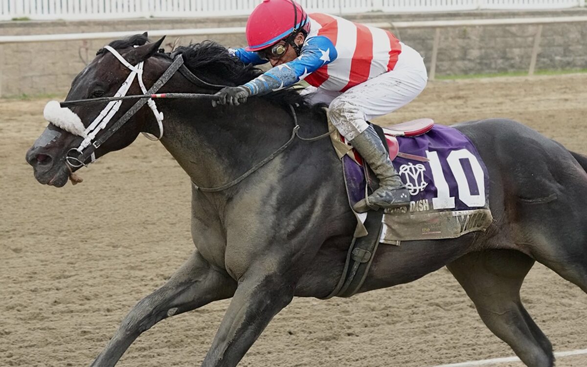 Hymn - Frank J. De Francis Memorial Dash Stakes - Laurel Park - Credit: JEFFREY SNYDER f/ THE MARYLAND JOCKEY CLUB