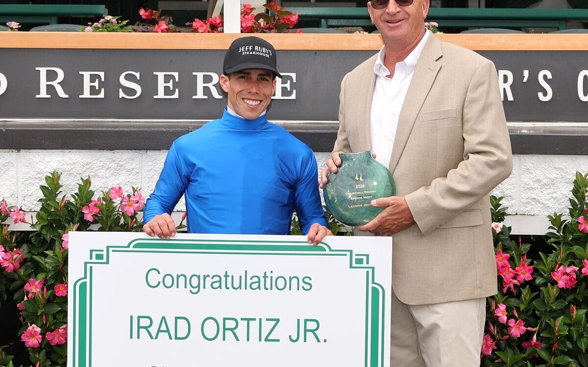 Irad Ortiz - Leading Jockey - Churchill Downs - Coady Media