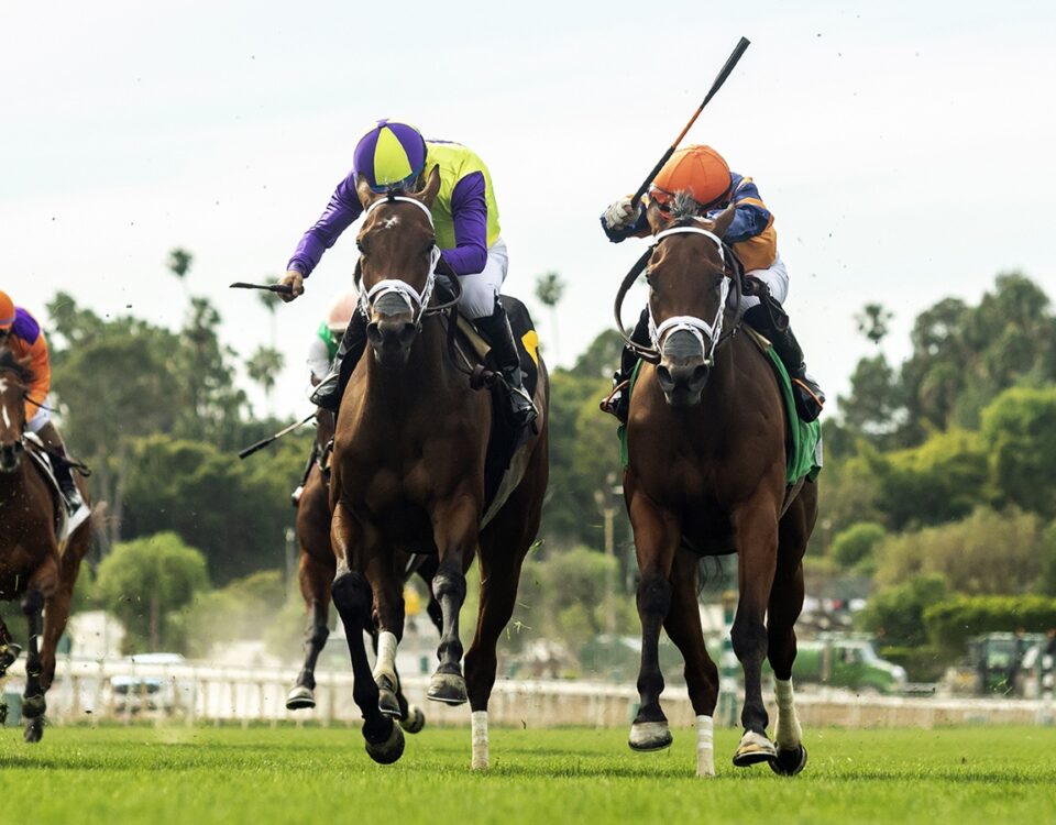 Lilo Lil and jockey Emisael Jaramillo - BENOIT PHOTO